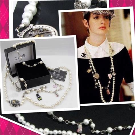 devil wears prada chanel necklace replica|devil wears prada chanel jacket.